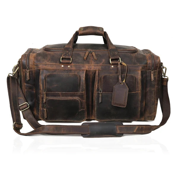Farm Premium Buffalo Leather Duffle
