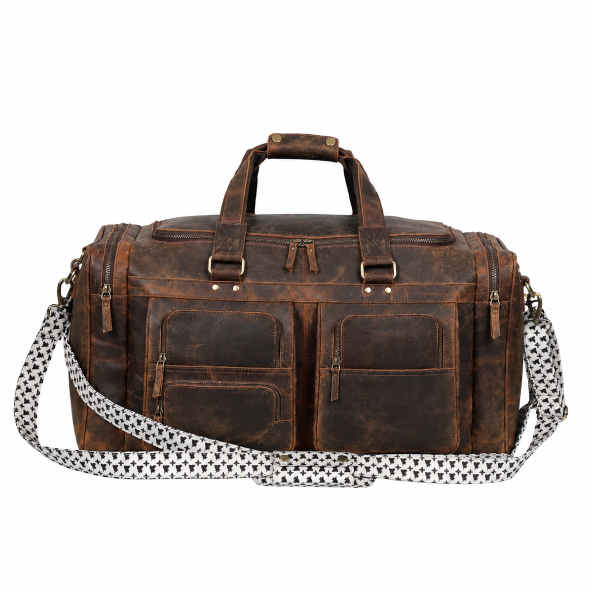Farm Premium Buffalo Leather Duffle