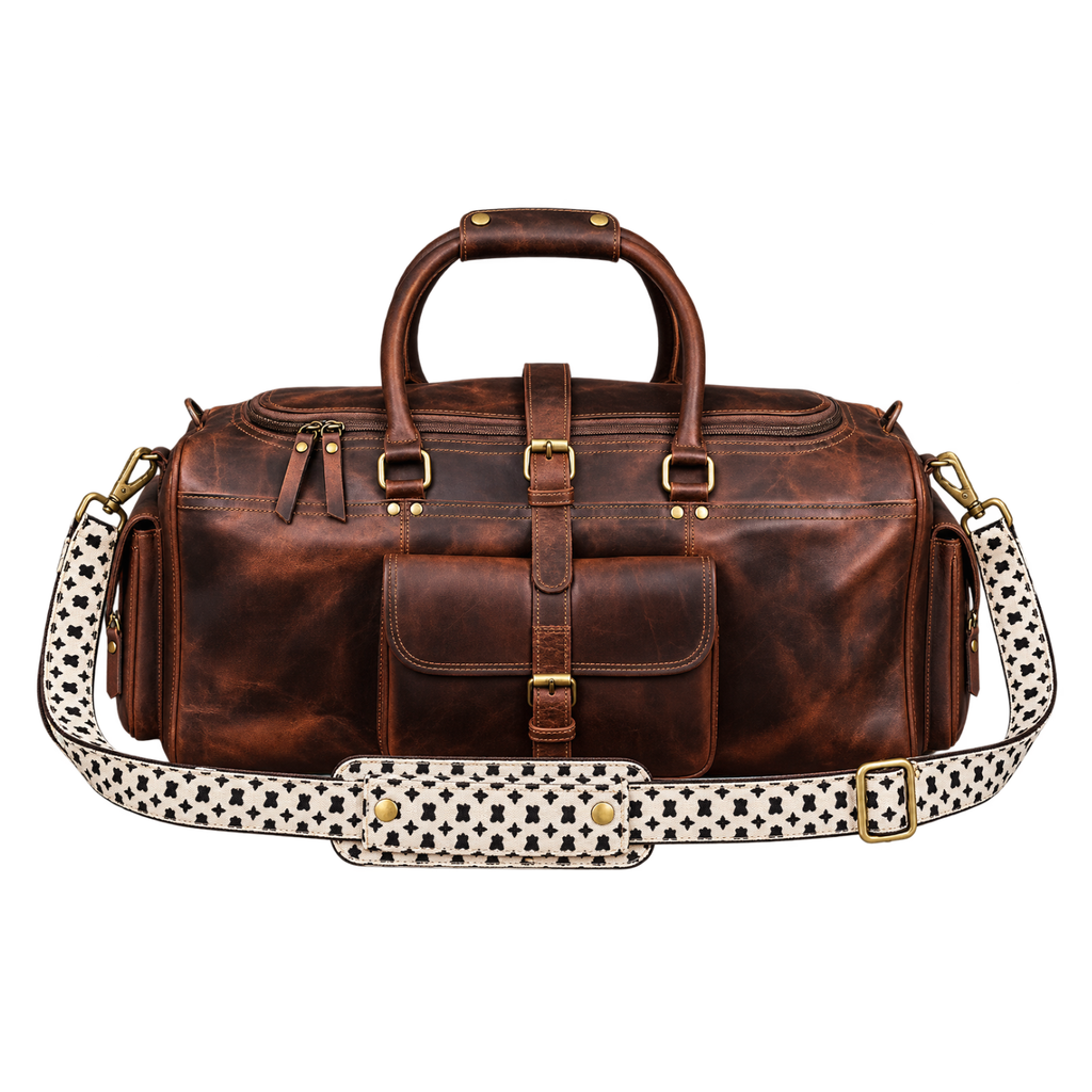 Roosevelt Buffalo Leather Duffle Bag