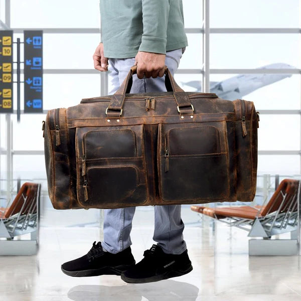 Farm Premium Buffalo Leather Duffle