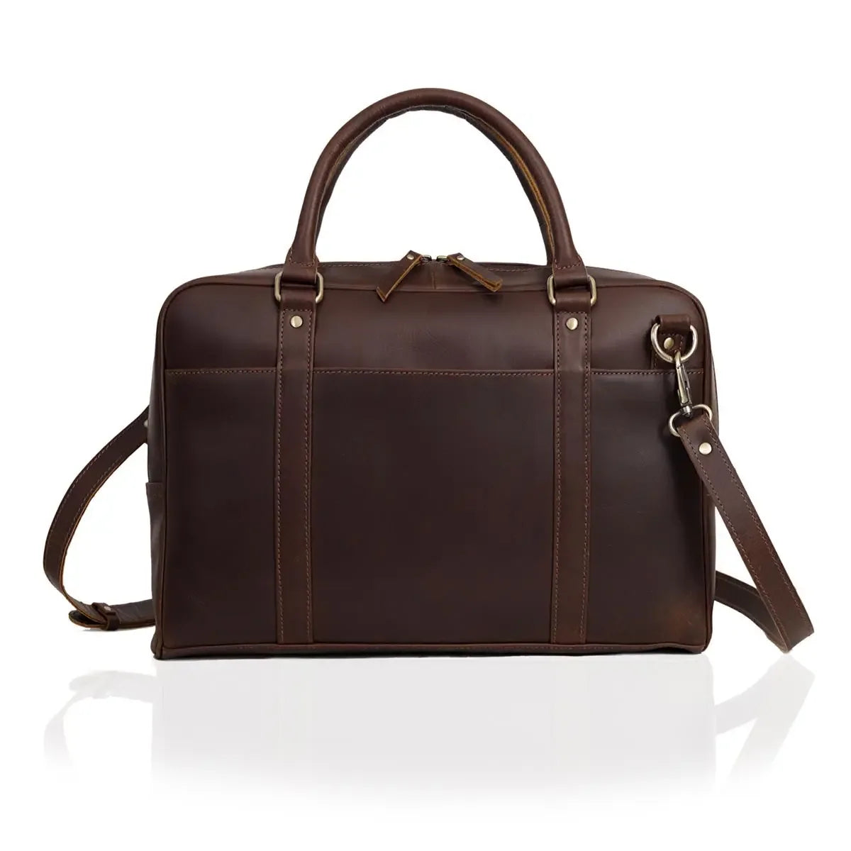 Jordan Buffalo Leather Briefcase